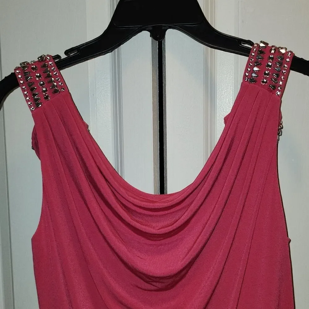 Laundry By Shelli Segal pink sleeveless
